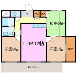 ネオ岩崎台の物件間取画像